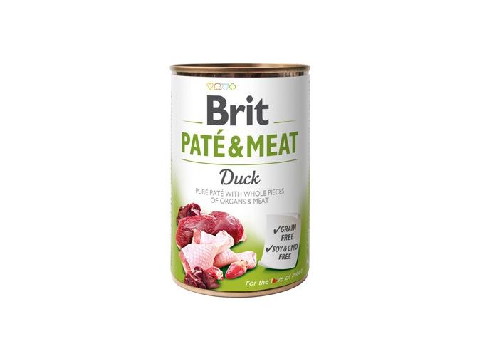 Brit Dog konz Paté & Meat Duck 400g