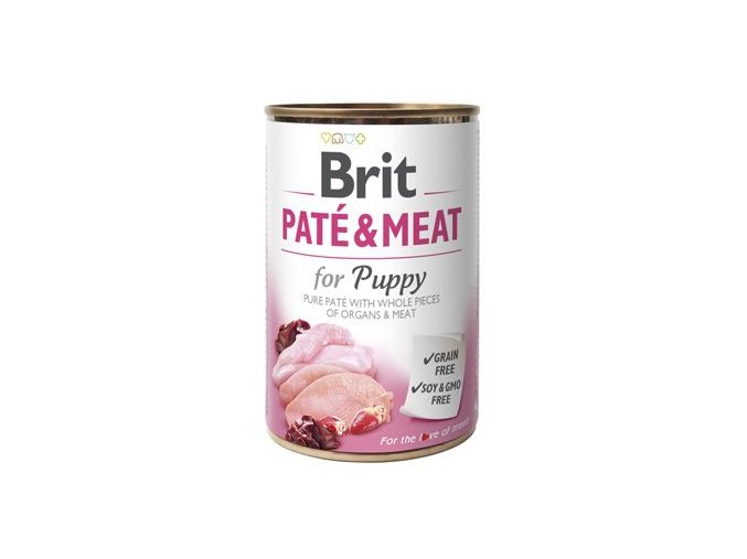 Brit Dog konz Paté & Meat Puppy 400g