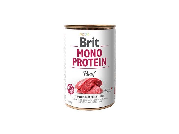 Brit Dog konz Mono Protein Beef 400g