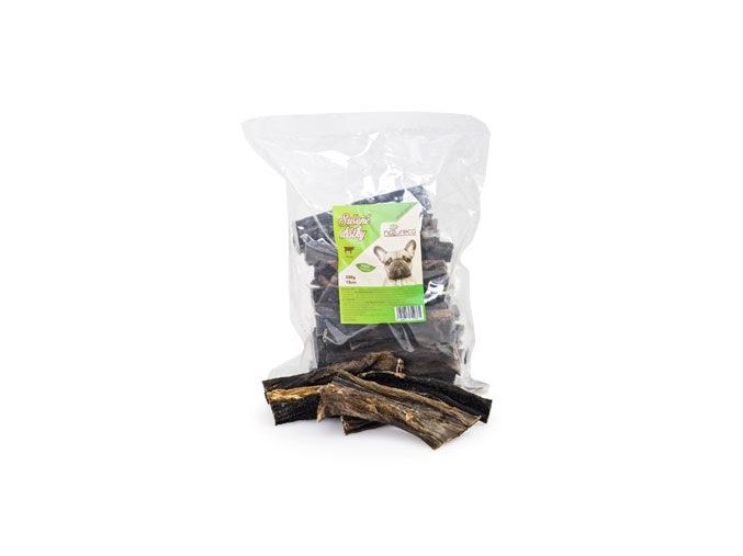 NATURECA pochoutka Hovězí dršťky sušené 15cm 500g