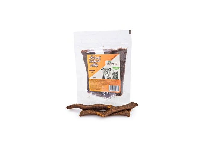 NATURECA pochoutka Masové pláty - Ryba, 100%maso 100g