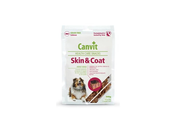 Canvit Snacks Skin & Coat 200g