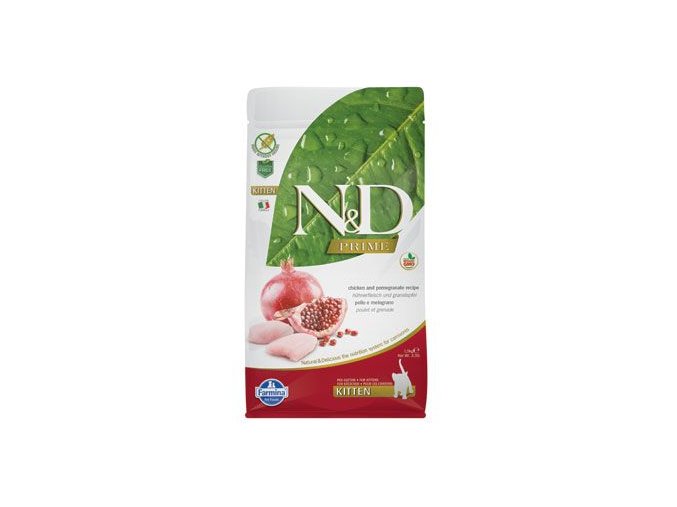 N&D PRIME CAT KITTEN Chicken & Pomegranate 1,5kg