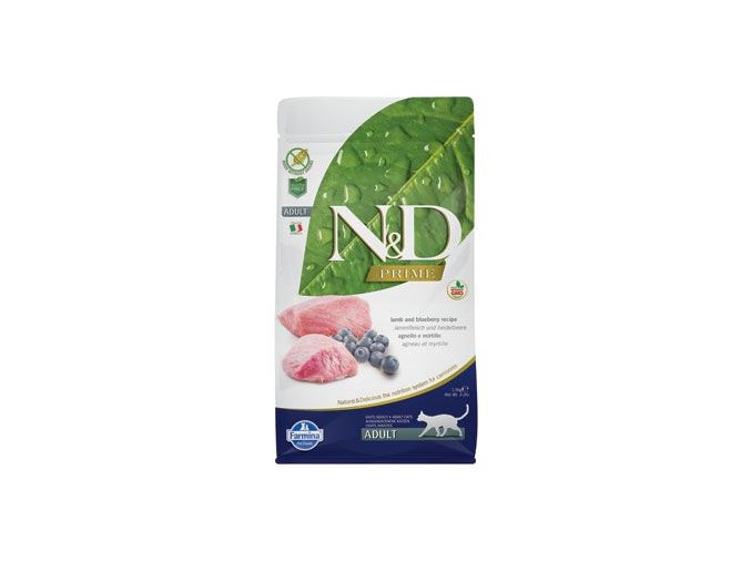 N&D PRIME CAT Adult Lamb & Blueberry 1,5kg