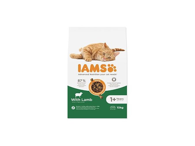 Iams Cat Adult Lamb 10kg