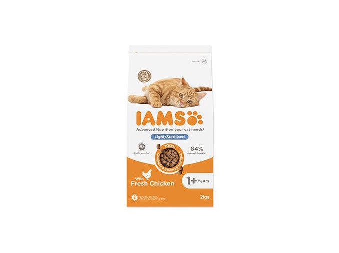 Iams Cat Adult Weight Control Chicken 2kg