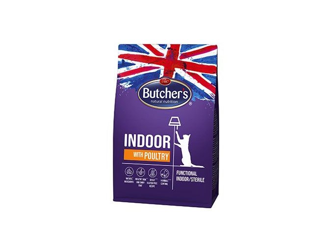 Butcher's Cat Pro Series Indoor s drůbežím 800g