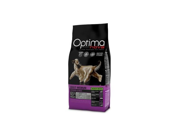 Optima Nova Dog Adult medium 12kg