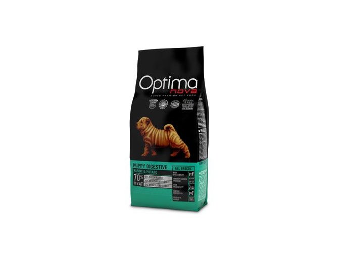 Optima Nova Dog GF Puppy digestive 12kg