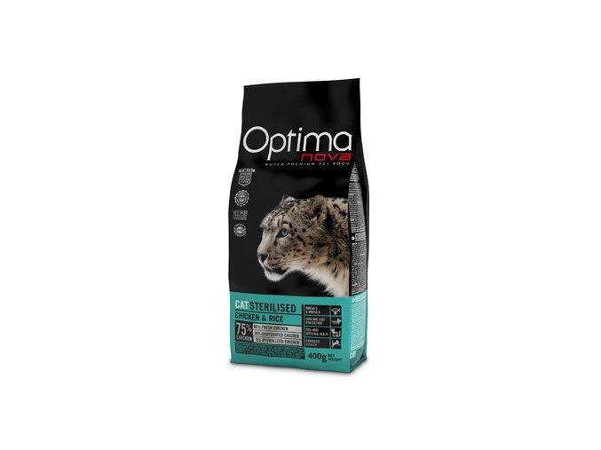 Optima Nova Cat Sterilised 400g