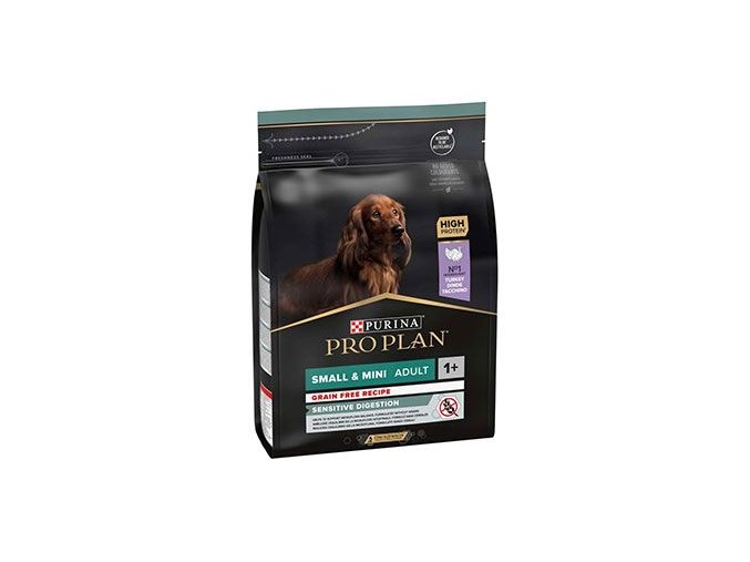 ProPlan Dog Adult Sm&Mini OptiDigest GrainFr krůt2,5kg