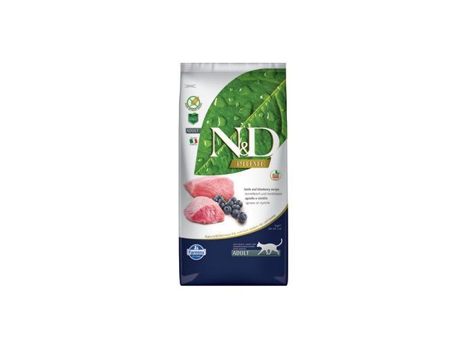 N&D PRIME CAT Adult Lamb & Blueberry 5kg