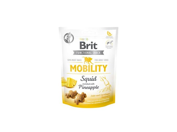 Brit Care Dog Functional Snack Mobility Squid 150g