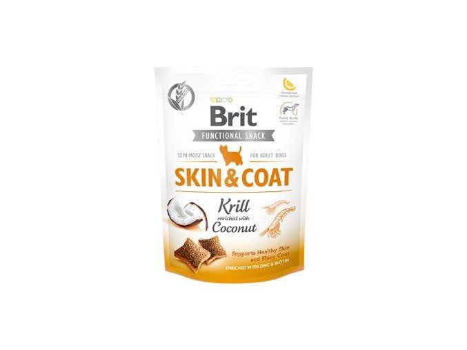 Brit Care Dog Functional Snack Skin&Coat Krill 150g