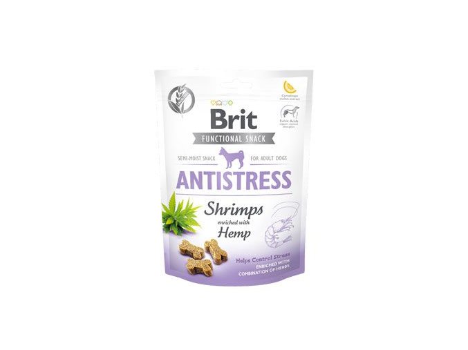 Brit Care Dog Functional Snack Antistress Shrimps 150g