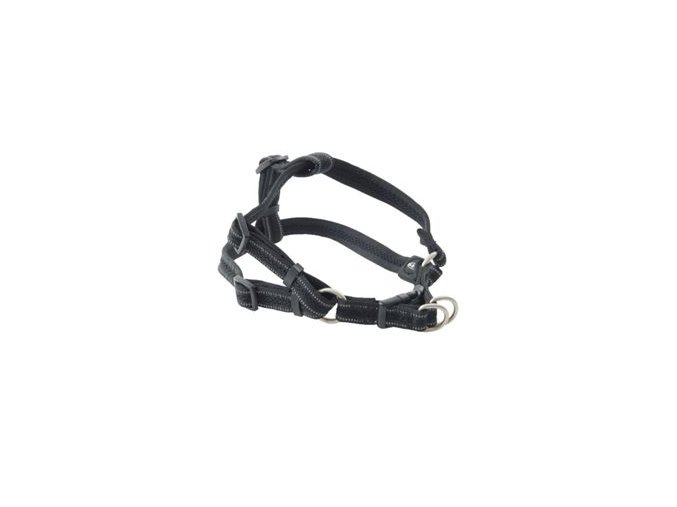Postroj BUSTER Airmesh reflexní M, 25mm černý