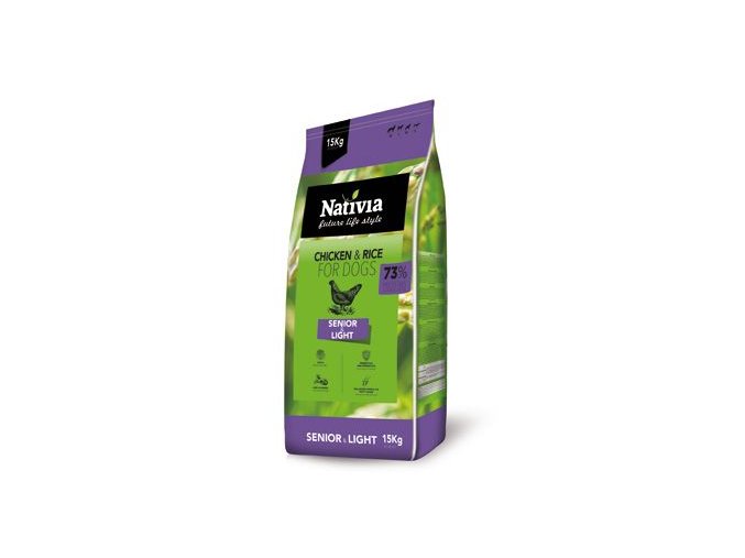 Nativia Dog Senior&Light 15kg