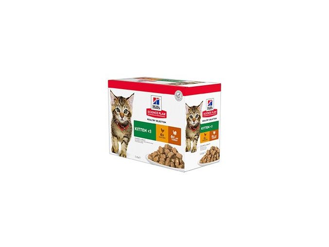 Hill's Fel. kapsa Kitten Chicken&Turkey(12x85g)
