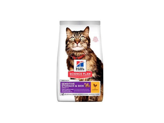 Hill's Fel. Dry SP Adult Sen.Stomach&Skin Chicken1,5kg