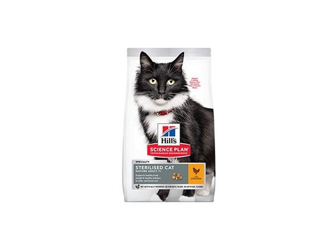 Hill's Fel. Dry SP Mat Adult7+Steril. Cat Chicken 10kg