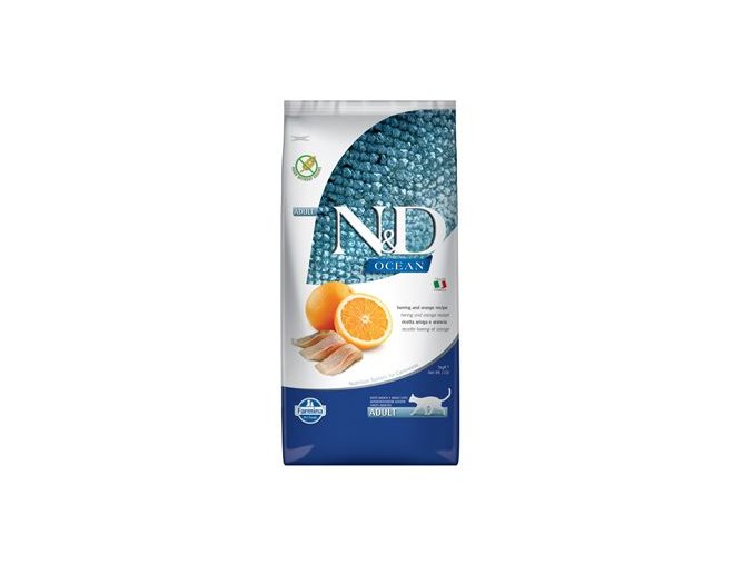 N&D OCEAN CAT Adult Herring & Orange 5kg