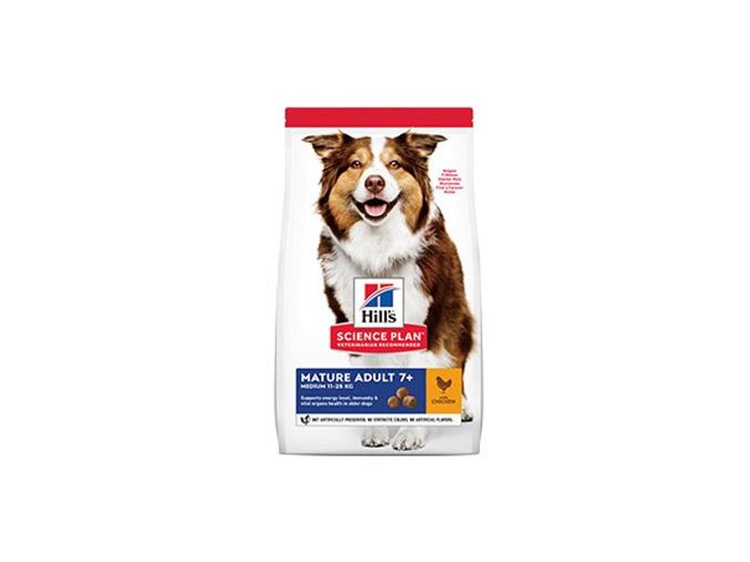 Hill's Can.Dry SP Mature Adult 7+ Medium Chicken 2,5kg