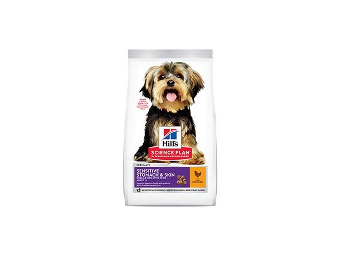 Hill's Can.Dry SP Sensitive Adult Small Chicken 1,5kg