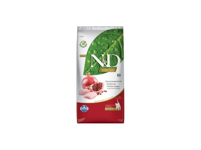 N&D PRIME CAT KITTEN Chicken & Pomegranate 10kg