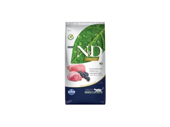 N&D PRIME CAT Adult Lamb & Blueberry 10kg