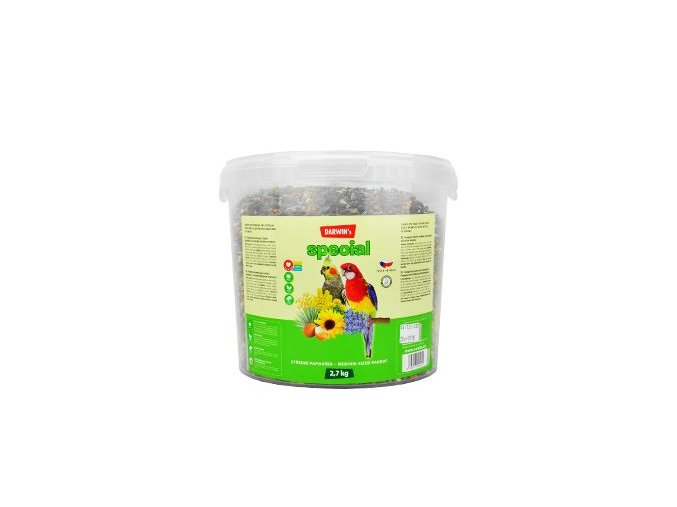 Darwin's Střední Papoušek Special vědro 2,7kg
