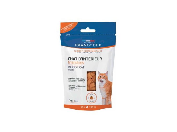 Francodex Pochoutka Indoor kočka 65g