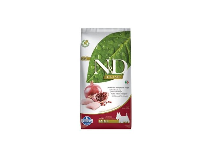 N&D PRIME DOG Adult Mini Chicken&Pomegranate 7kg