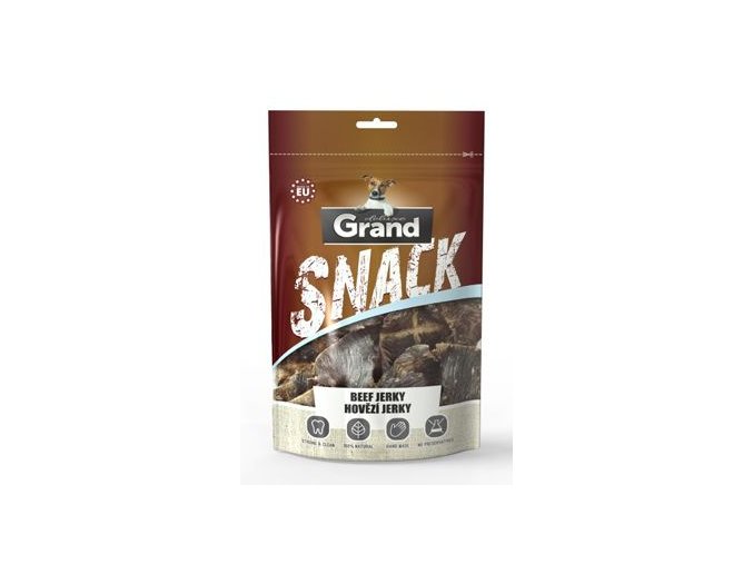 GRAND Suš. Deluxe Hovězí jerky pochoutka pro psy 100g