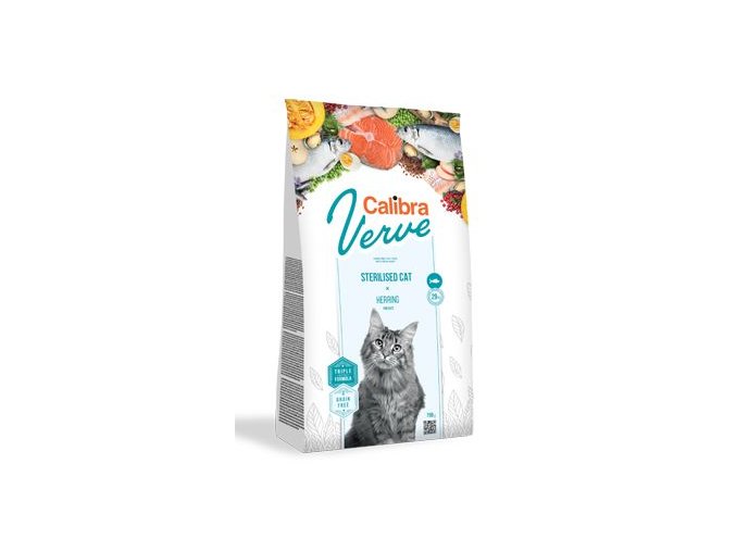 Calibra Cat Verve GF Sterilised Herring 3,5kg