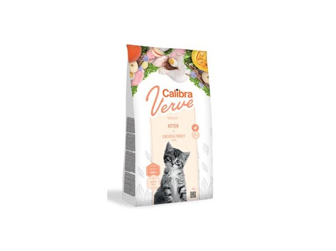 Calibra Cat Verve GF Kitten Chicken&Turkey 3,5kg