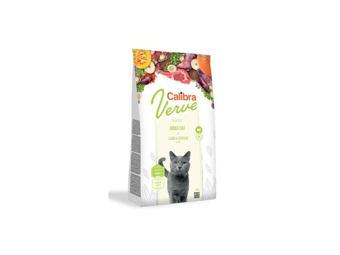 Calibra Cat Verve GF Adult Lamb&Venison 8+ 3,5kg