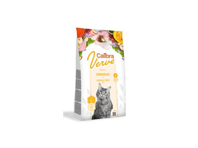 Calibra Cat Verve GF Sterilised Chicken&Turkey 3,5kg