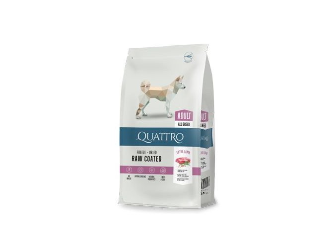 QUATTRO Dog Dry Premium All Breed Adult Lamb&rice 3kg