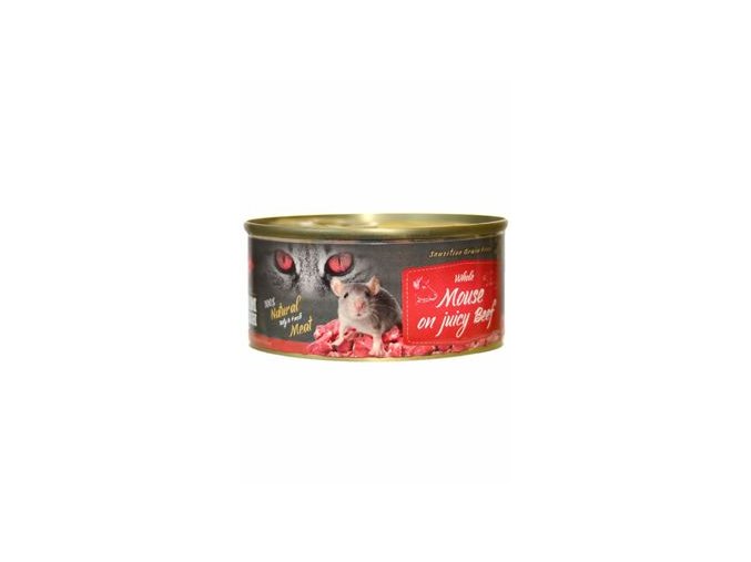 Farm Fresh Cat Whole Mouse on juicy Beef konzerva 100g