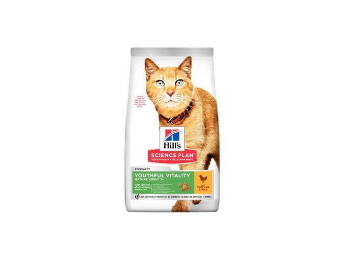 Hill's Fel. Dry SP Adult7+Senior Vitality Chicken1,5kg