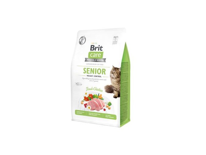 Brit Care Cat GF Senior Weight Control 0,4kg