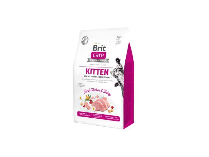 Brit Care Cat GF Kitten Healthy Growth&Develop. 0,4kg