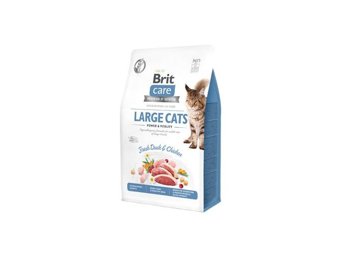 Brit Care Cat GF Large cats Power&Vitality 0,4kg