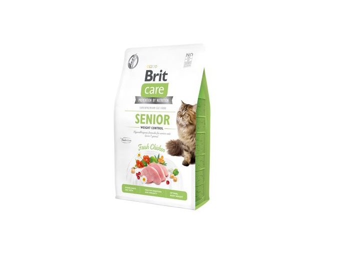 Brit Care Cat GF Senior Weight Control 2kg