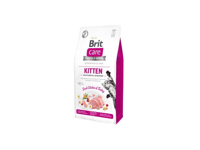 Brit Care Cat GF Kitten Healthy Growth&Development 7kg