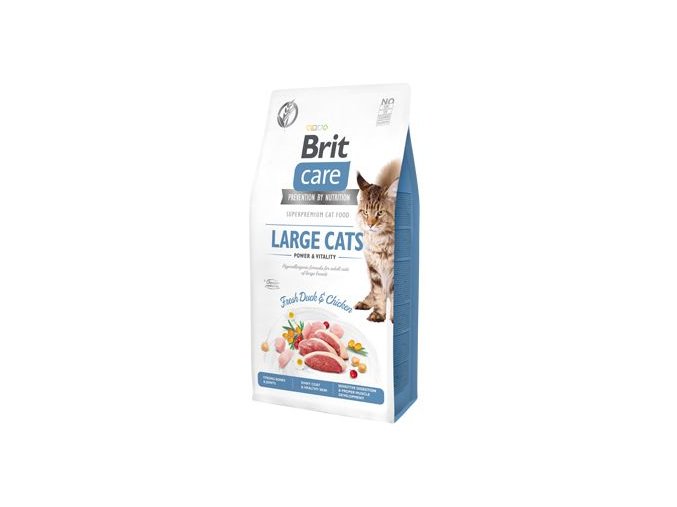 Brit Care Cat GF Large cats Power&Vitality 7kg