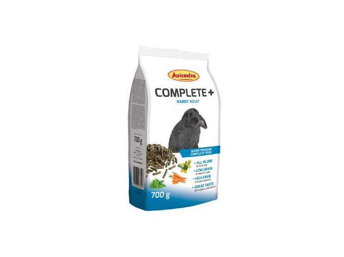 Avicentra COMPLETE+ králík 700g