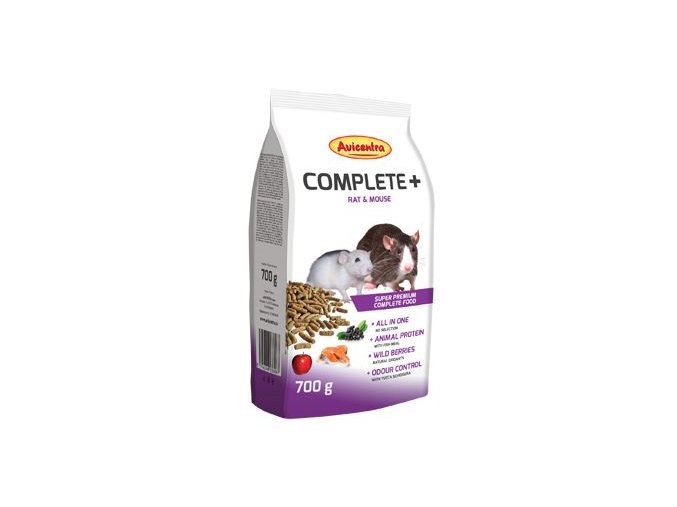 Avicentra COMPLETE+ potkan, myš 700g