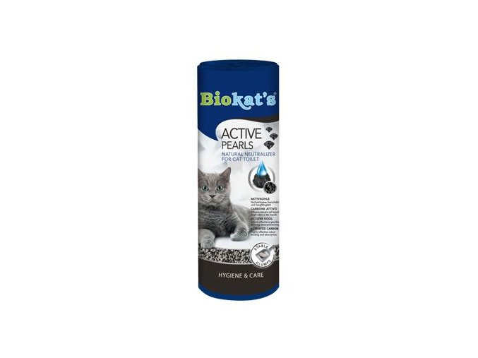 Biokat's uhlí do WC Active pearls 700ml