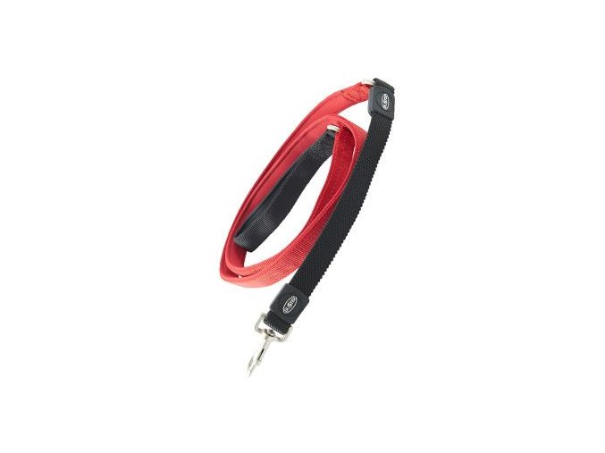 Vodítko BUSTER Neoprene Bungee S/M 180cm/20mm červené